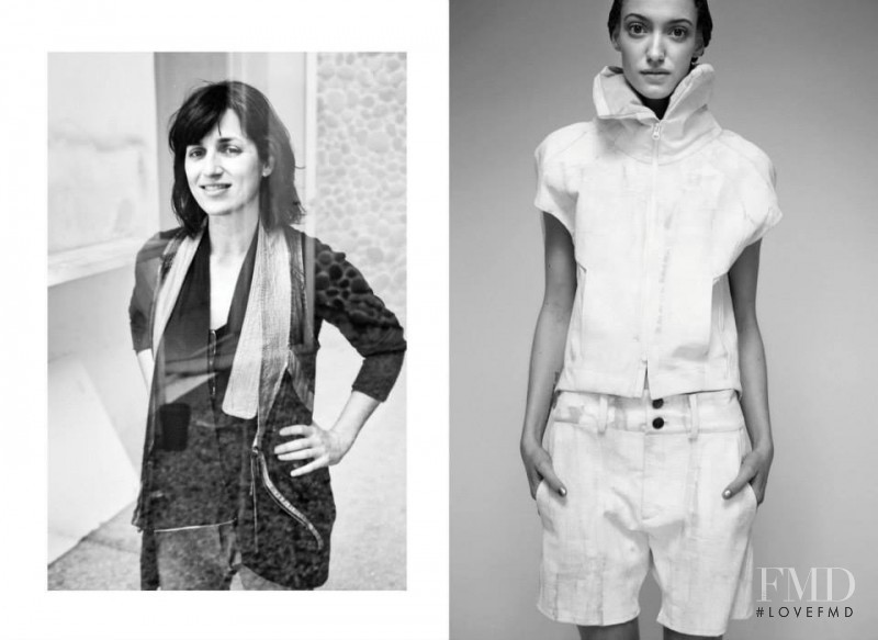 Dana Luz Almada featured in  the BAFWeek lookbook for Spring/Summer 2014