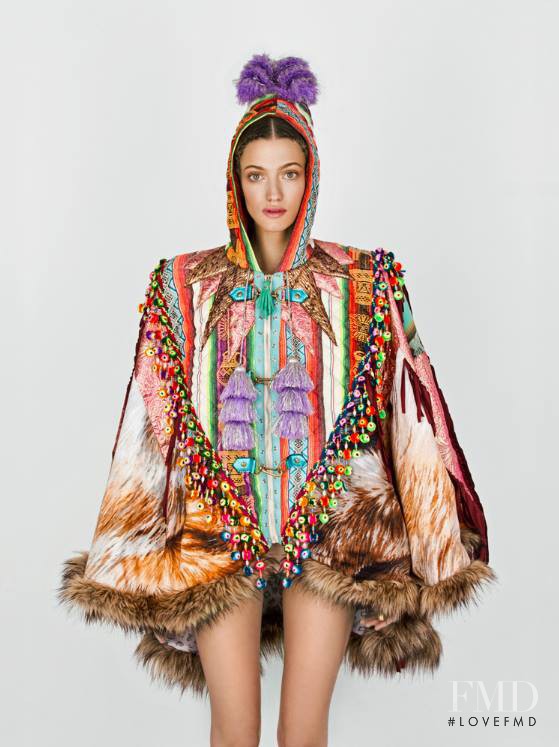 Dana Luz Almada featured in  the BAFWeek advertisement for Spring/Summer 2015