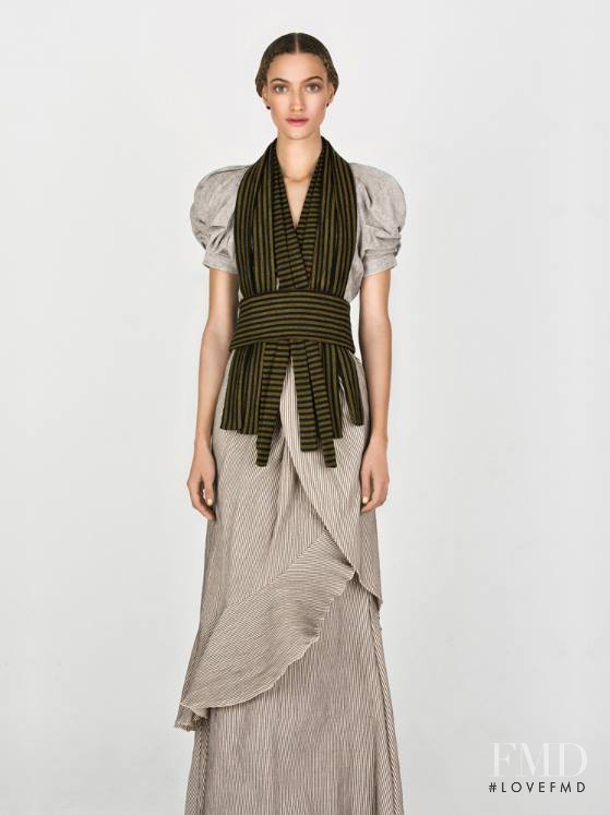 Dana Luz Almada featured in  the BAFWeek advertisement for Spring/Summer 2015