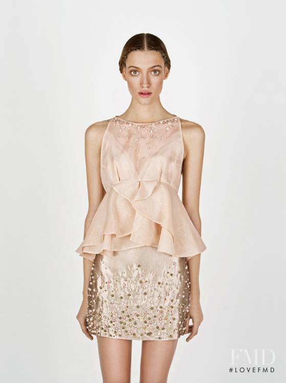 Dana Luz Almada featured in  the BAFWeek advertisement for Spring/Summer 2015