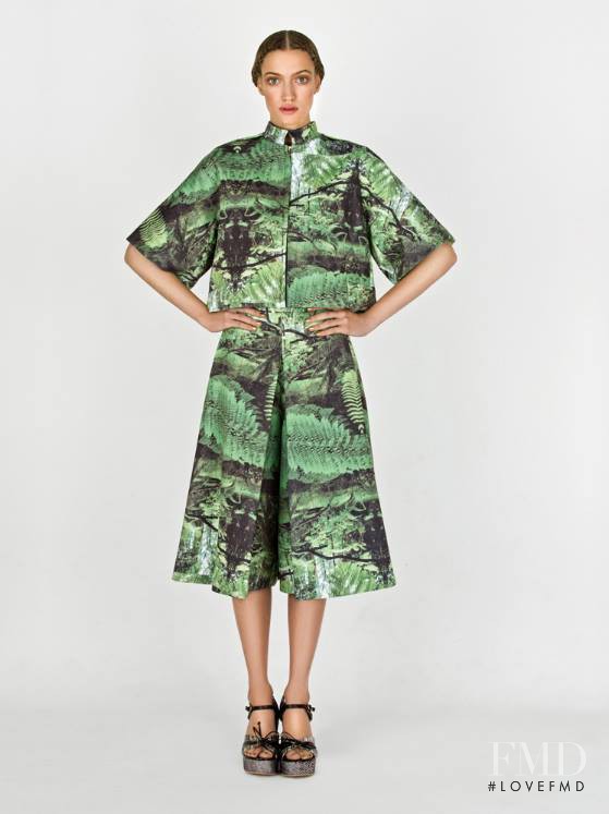 Dana Luz Almada featured in  the BAFWeek advertisement for Spring/Summer 2015