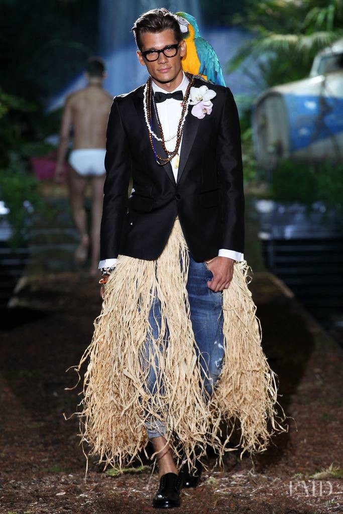 DSquared2 Shangri-La fashion show for Spring/Summer 2014