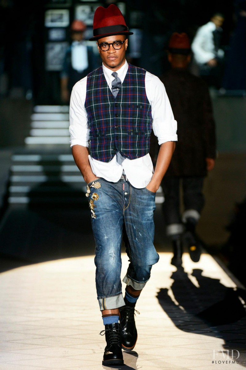 DSquared2 La Nouvelle Noir fashion show for Autumn/Winter 2013