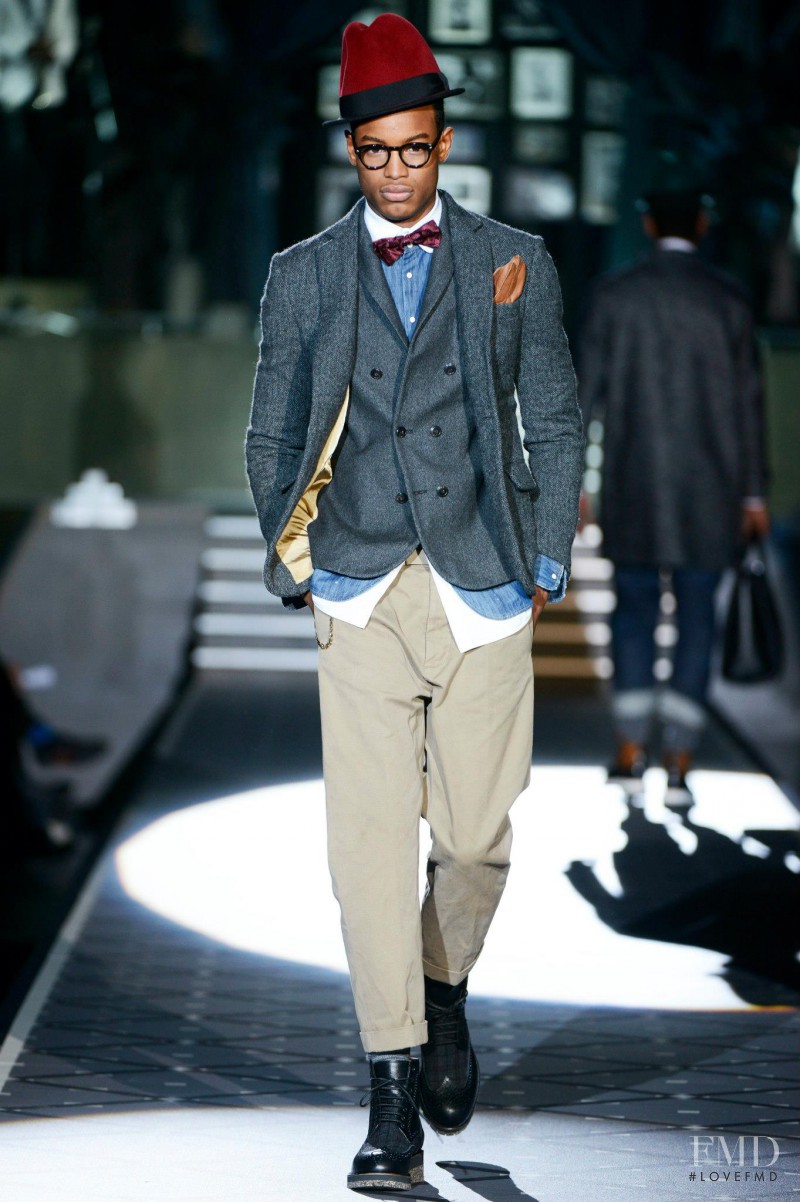 DSquared2 La Nouvelle Noir fashion show for Autumn/Winter 2013