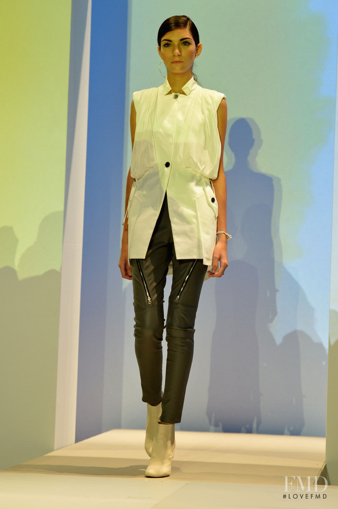 Daniela Gommar featured in  the Concept Korea fashion show for Spring/Summer 2013
