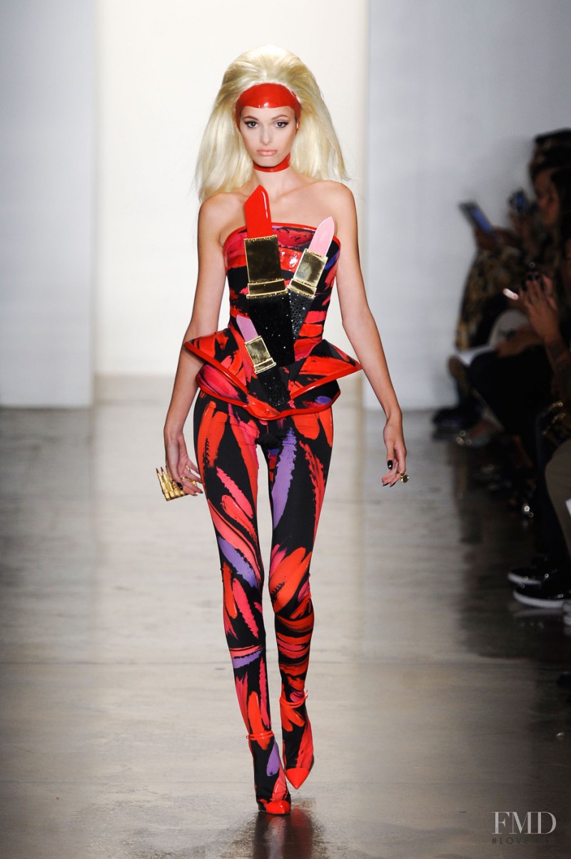 Giulia Manini featured in  the The Blonds fashion show for Spring/Summer 2013