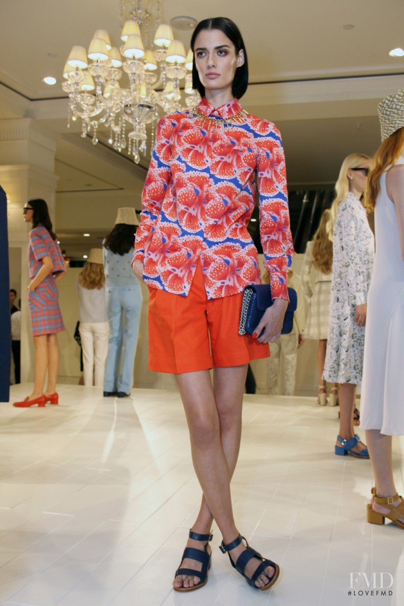 Marfa Zoe Manakh featured in  the Brooks Brothers fashion show for Spring/Summer 2016