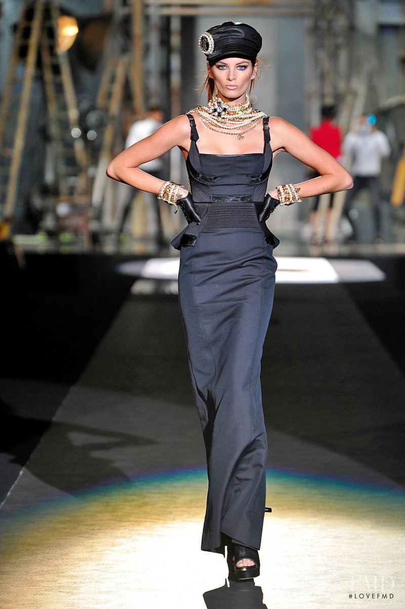 Ava Smith featured in  the DSquared2 fashion show for Spring/Summer 2013