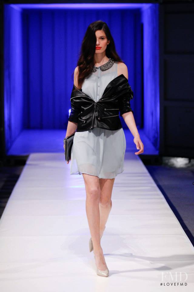 Giulia Manini featured in  the Silvian Heach fashion show for Spring/Summer 2014