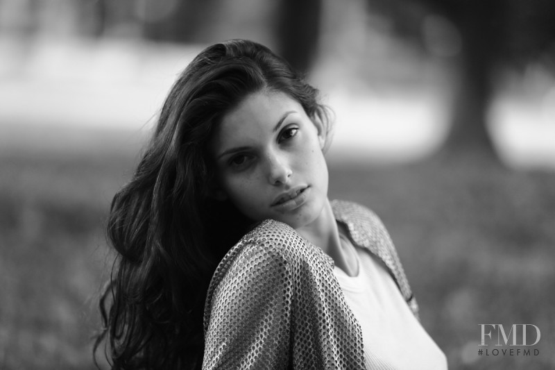 Giulia Manini featured in  the Giorgio Brato advertisement for Spring/Summer 2014