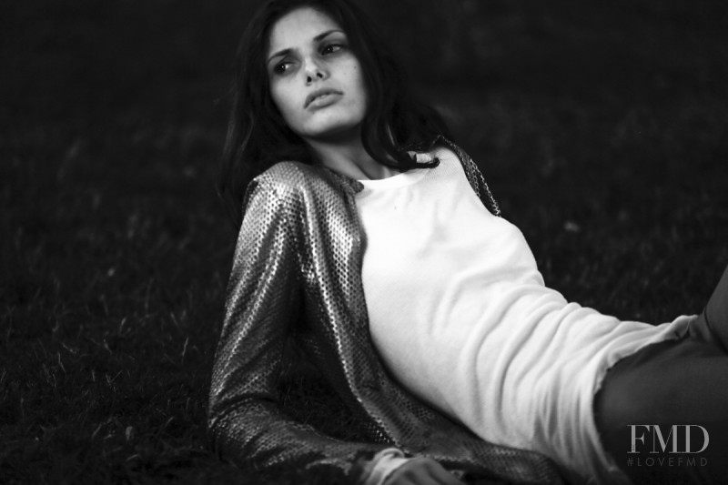 Giulia Manini featured in  the Giorgio Brato advertisement for Spring/Summer 2014