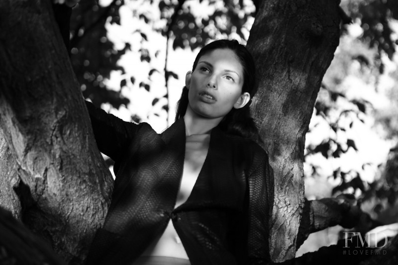 Giulia Manini featured in  the Giorgio Brato advertisement for Spring/Summer 2014