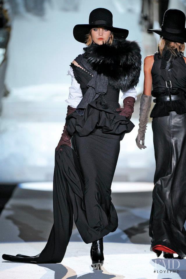 Arizona Muse featured in  the DSquared2 fashion show for Autumn/Winter 2011