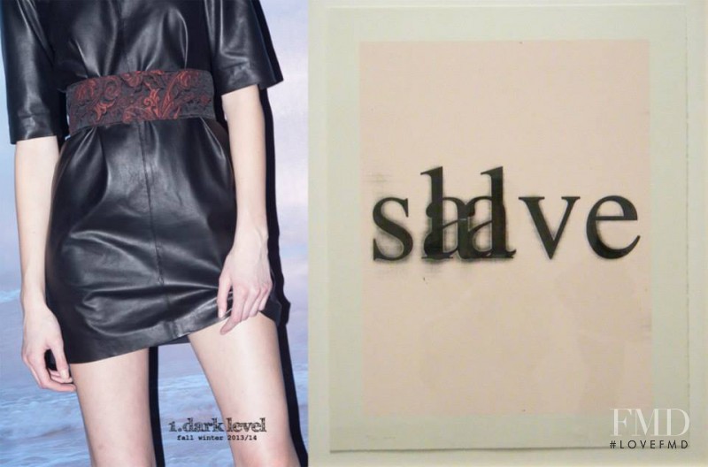 Giulia Manini featured in  the 1.Dark Level advertisement for Autumn/Winter 2013