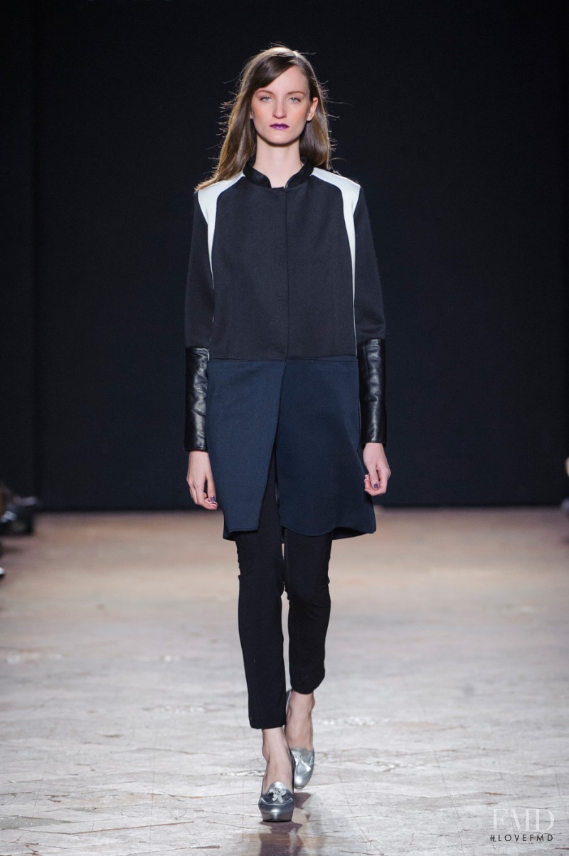 Marina Heiden featured in  the Massimo Rebecchi fashion show for Autumn/Winter 2013