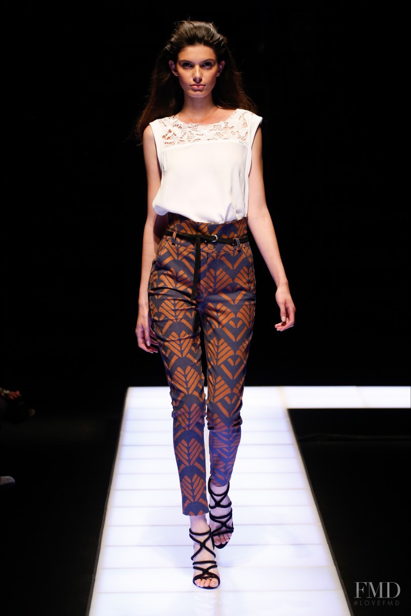 Giulia Manini featured in  the Kocca fashion show for Spring/Summer 2016