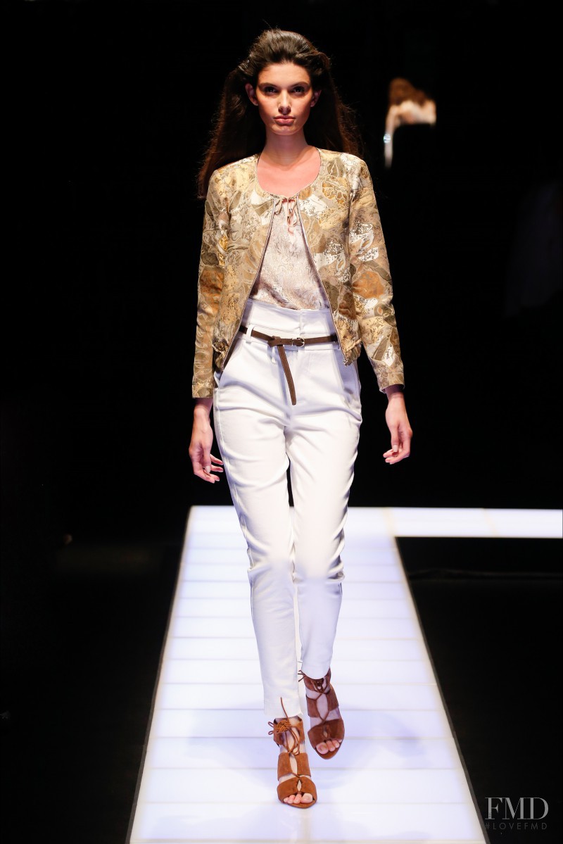 Giulia Manini featured in  the Kocca fashion show for Spring/Summer 2016