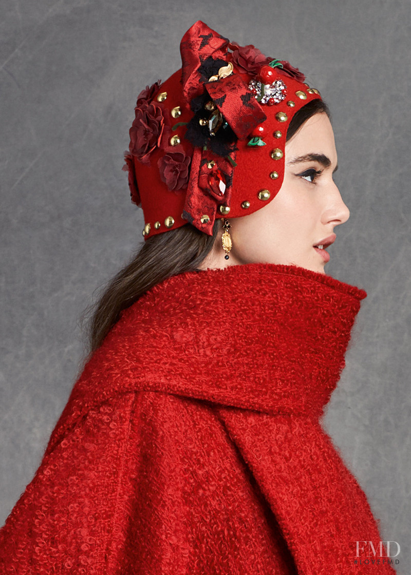 Blanca Padilla featured in  the Dolce & Gabbana lookbook for Autumn/Winter 2015