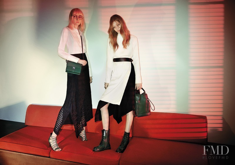 Hollie May Saker featured in  the Charles & Keith advertisement for Autumn/Winter 2016