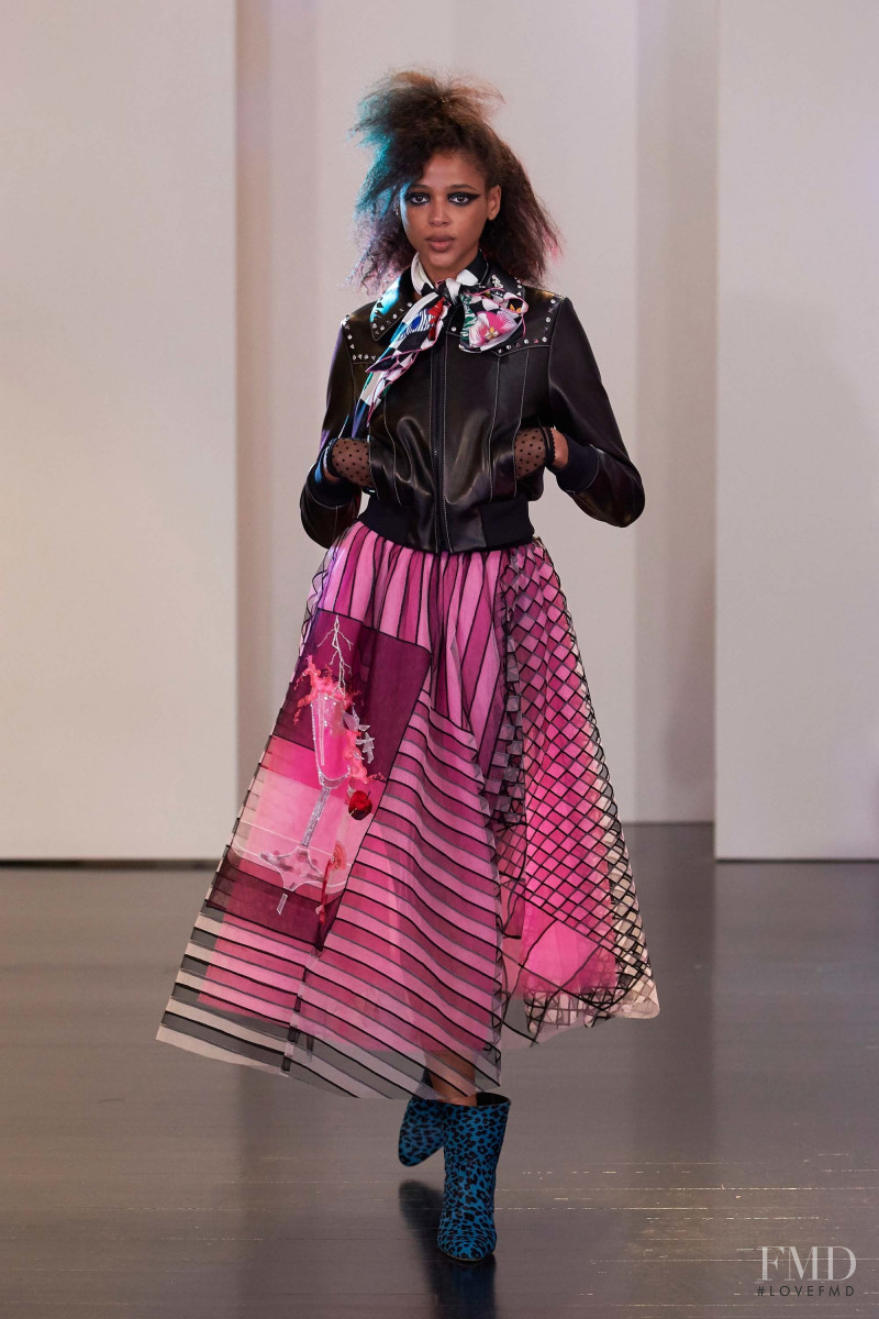 Aya Jones featured in  the Marc Jacobs fashion show for Resort 2017