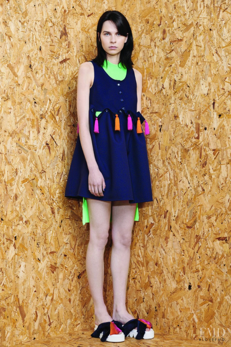 Willy Morsch featured in  the House of Holland fashion show for Resort 2016