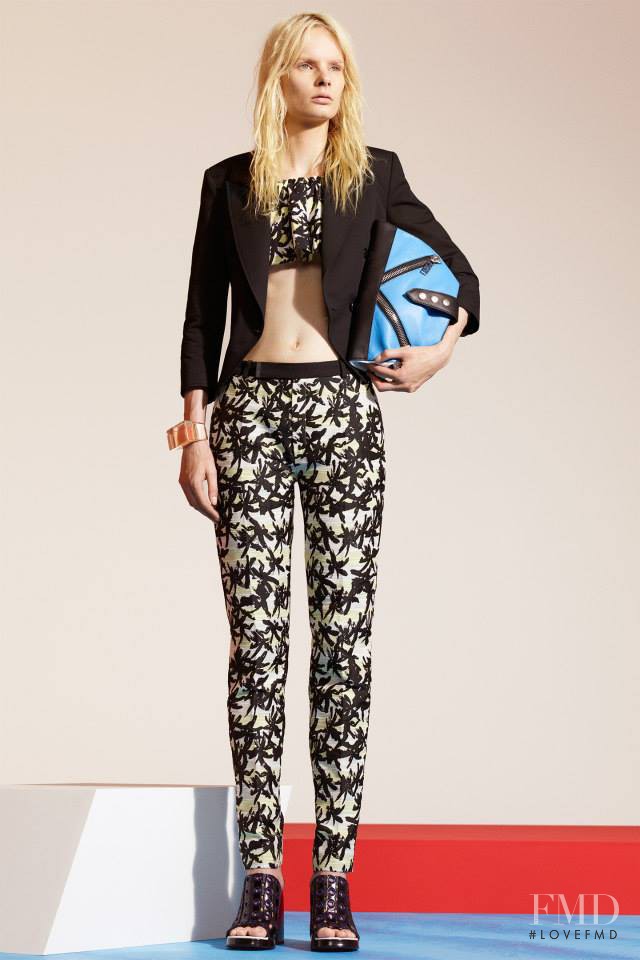 Irene Hiemstra featured in  the Kenzo fashion show for Resort 2014