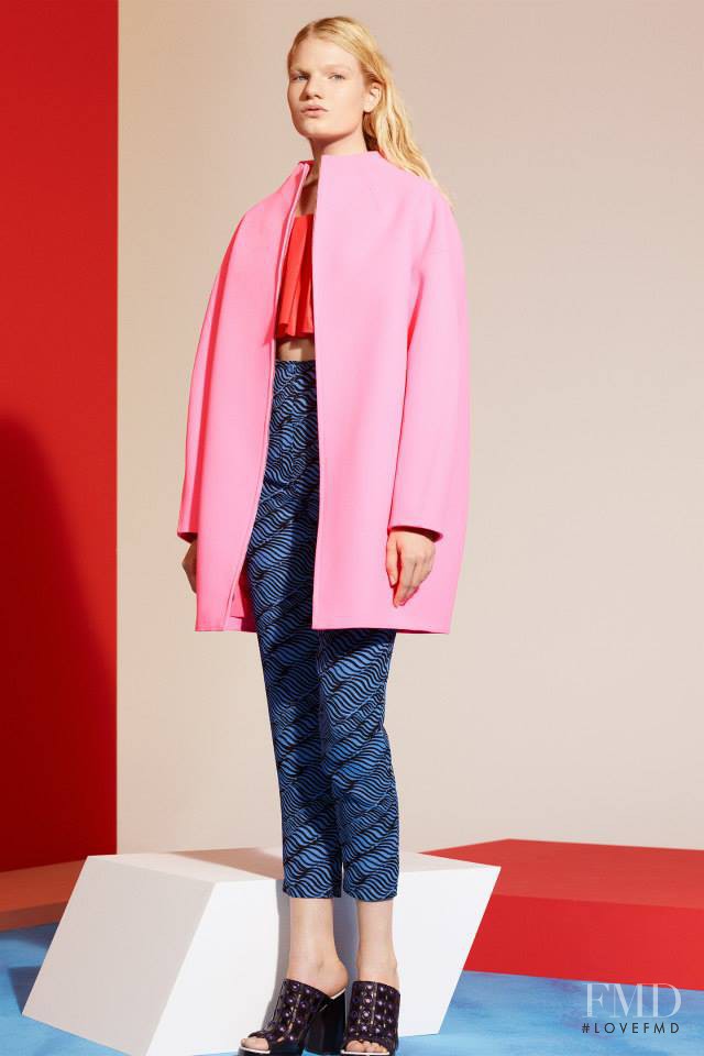 Eleonora Baumann featured in  the Kenzo fashion show for Resort 2014