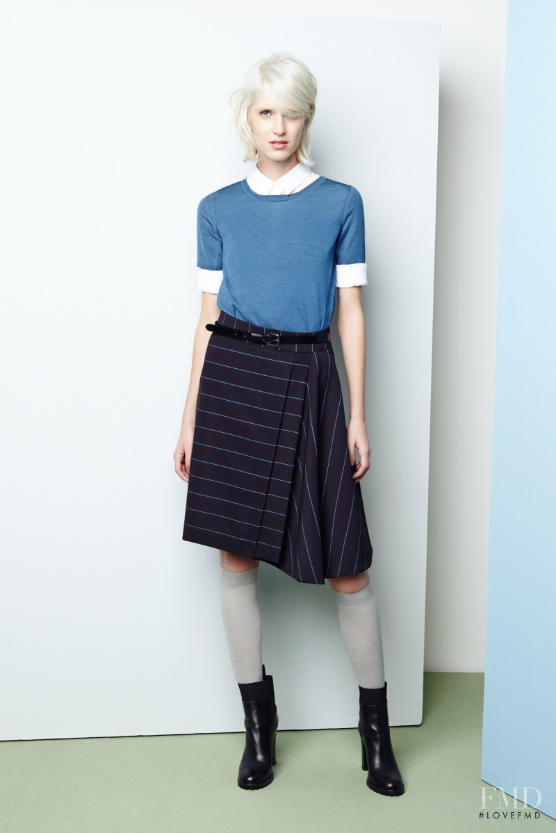 Eveline Rozing featured in  the Piazza Sempione fashion show for Pre-Fall 2015