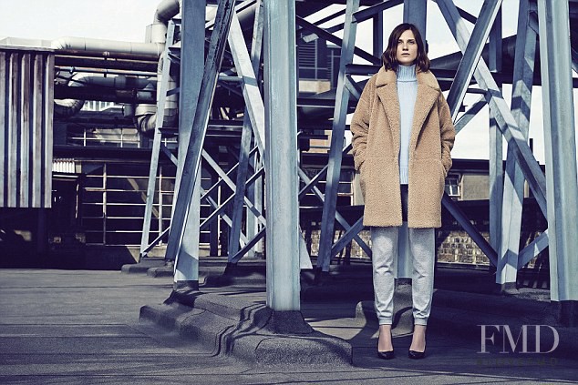 Eveline Rozing featured in  the WareHouse advertisement for Autumn/Winter 2014