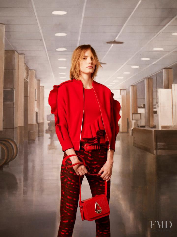 Marique Schimmel featured in  the Kenzo fashion show for Pre-Fall 2013