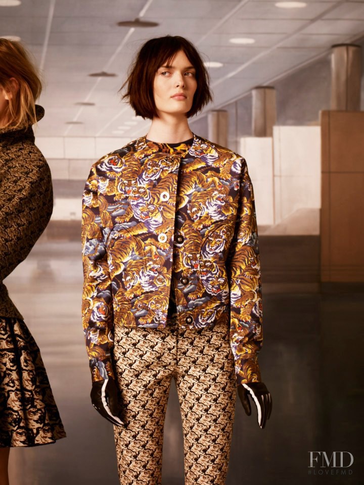 Sam Rollinson featured in  the Kenzo fashion show for Pre-Fall 2013