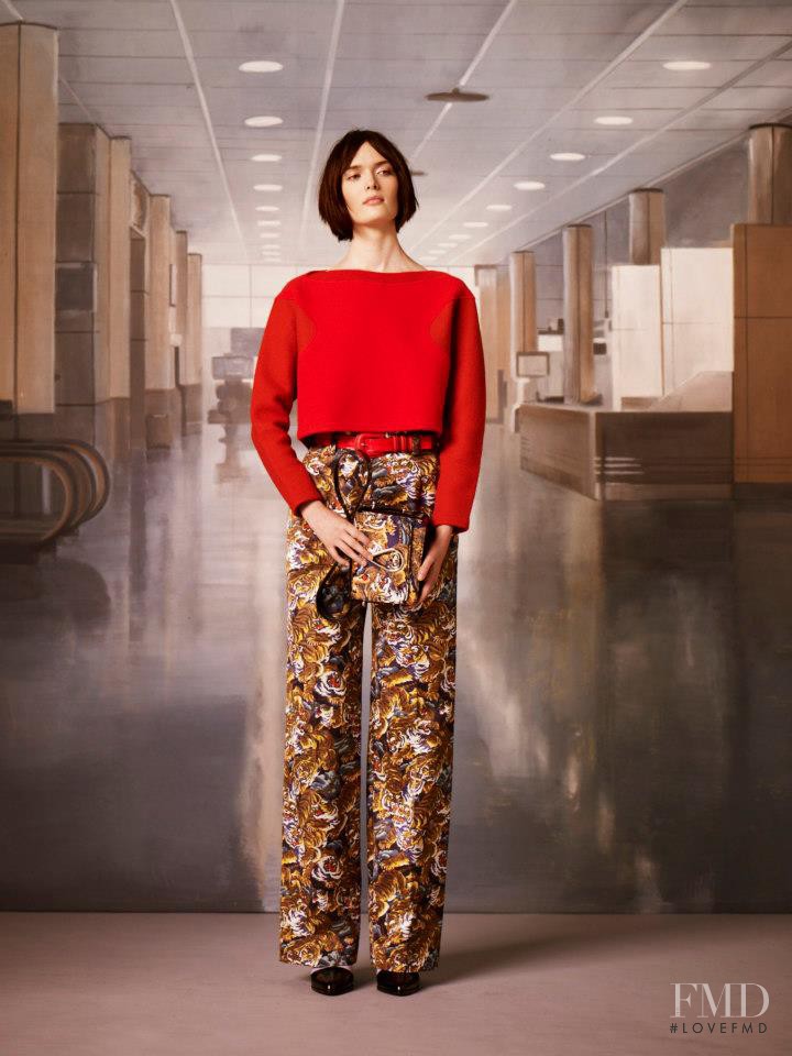 Sam Rollinson featured in  the Kenzo fashion show for Pre-Fall 2013