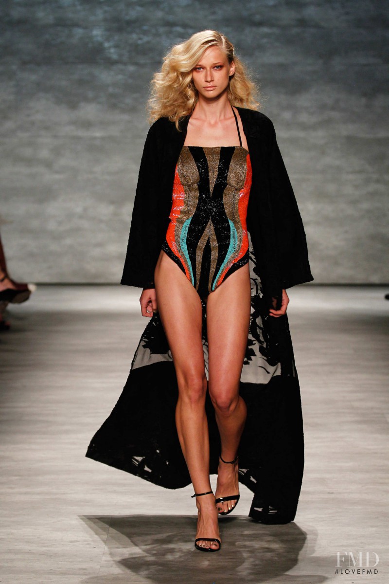 Ella Petrushko featured in  the Georgine fashion show for Spring/Summer 2015