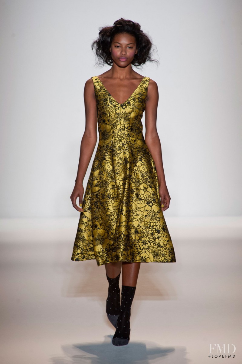 Sharam Diniz featured in  the Lela Rose fashion show for Autumn/Winter 2013
