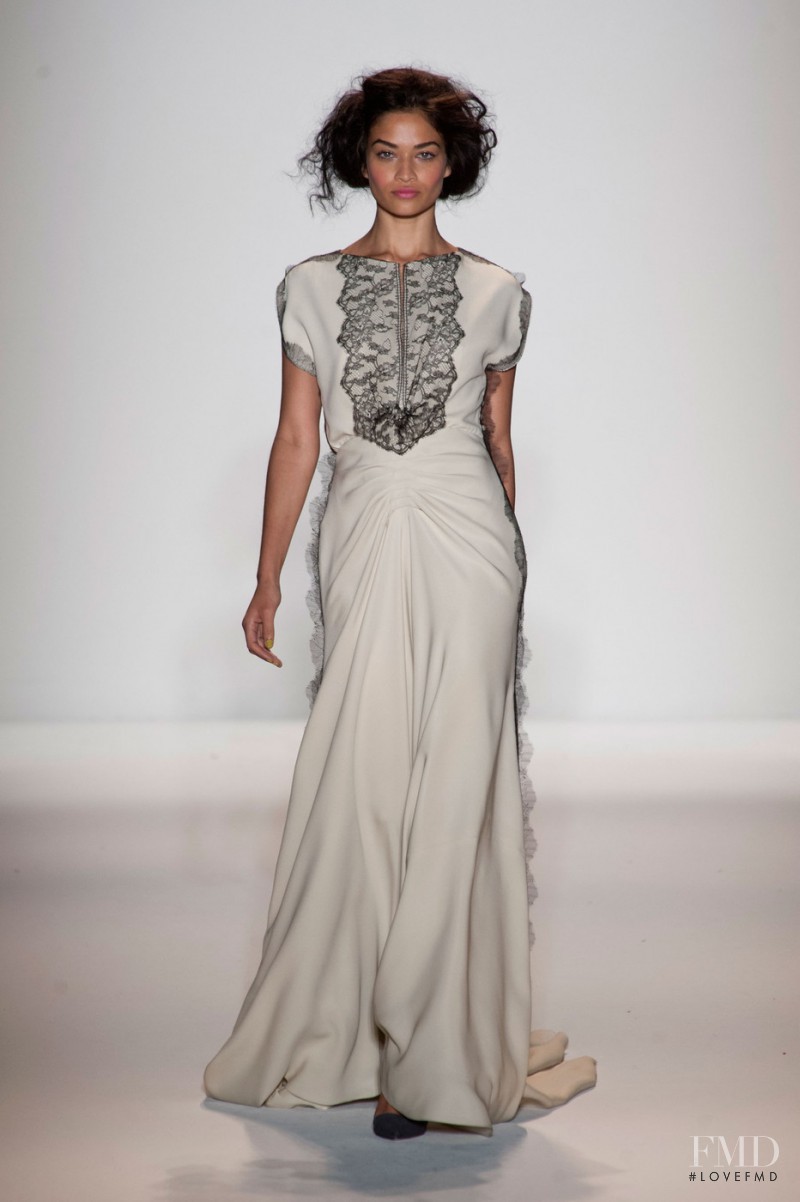 Shanina Shaik featured in  the Lela Rose fashion show for Autumn/Winter 2013