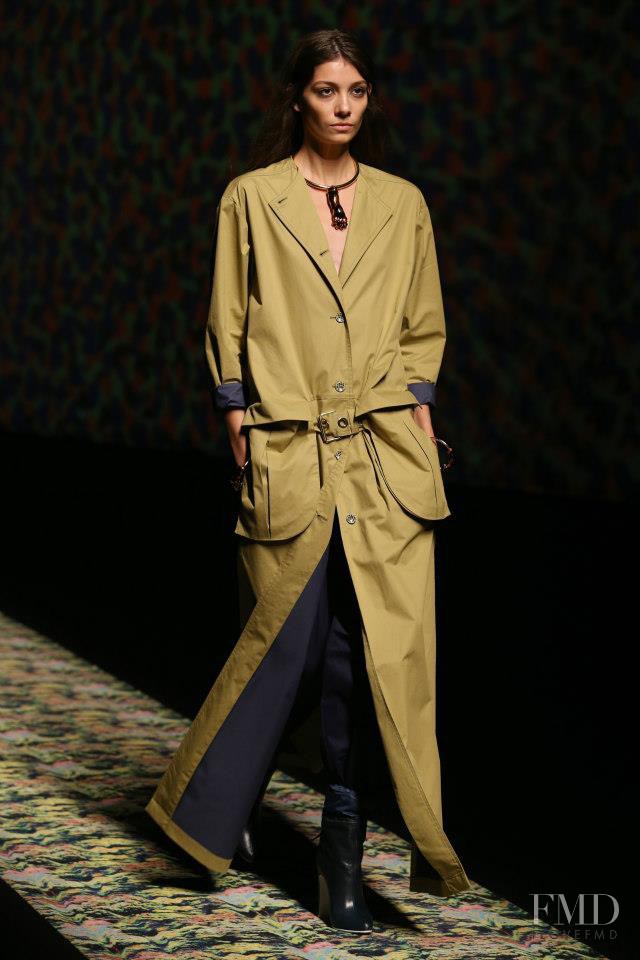 Muriel Beal featured in  the Kenzo fashion show for Spring/Summer 2013
