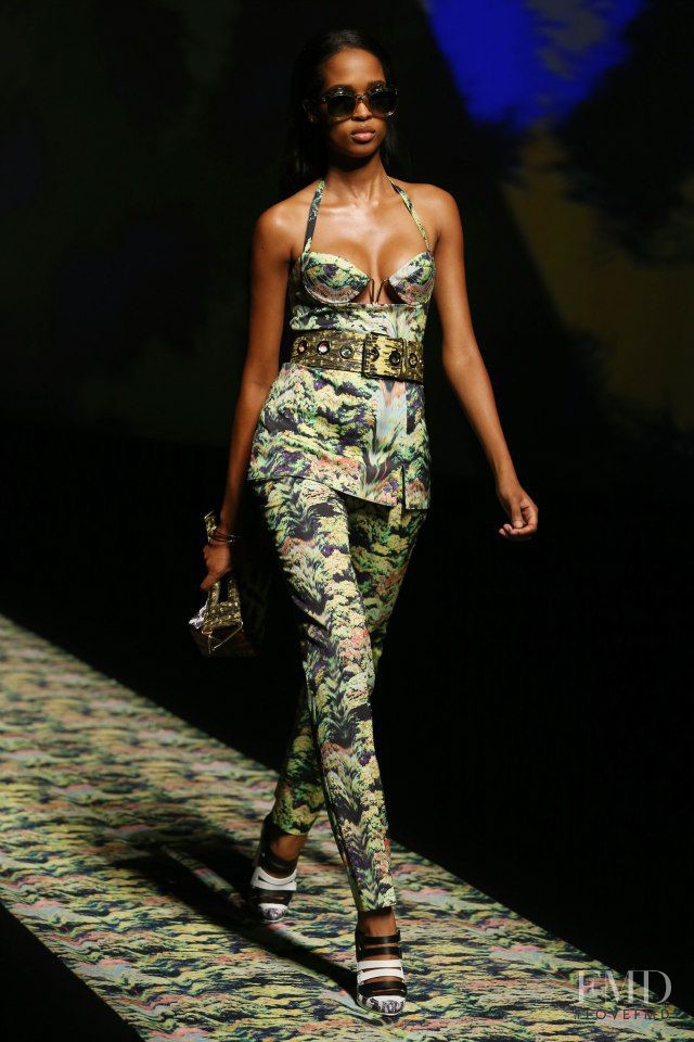 Marihenny Rivera Pasible featured in  the Kenzo fashion show for Spring/Summer 2013