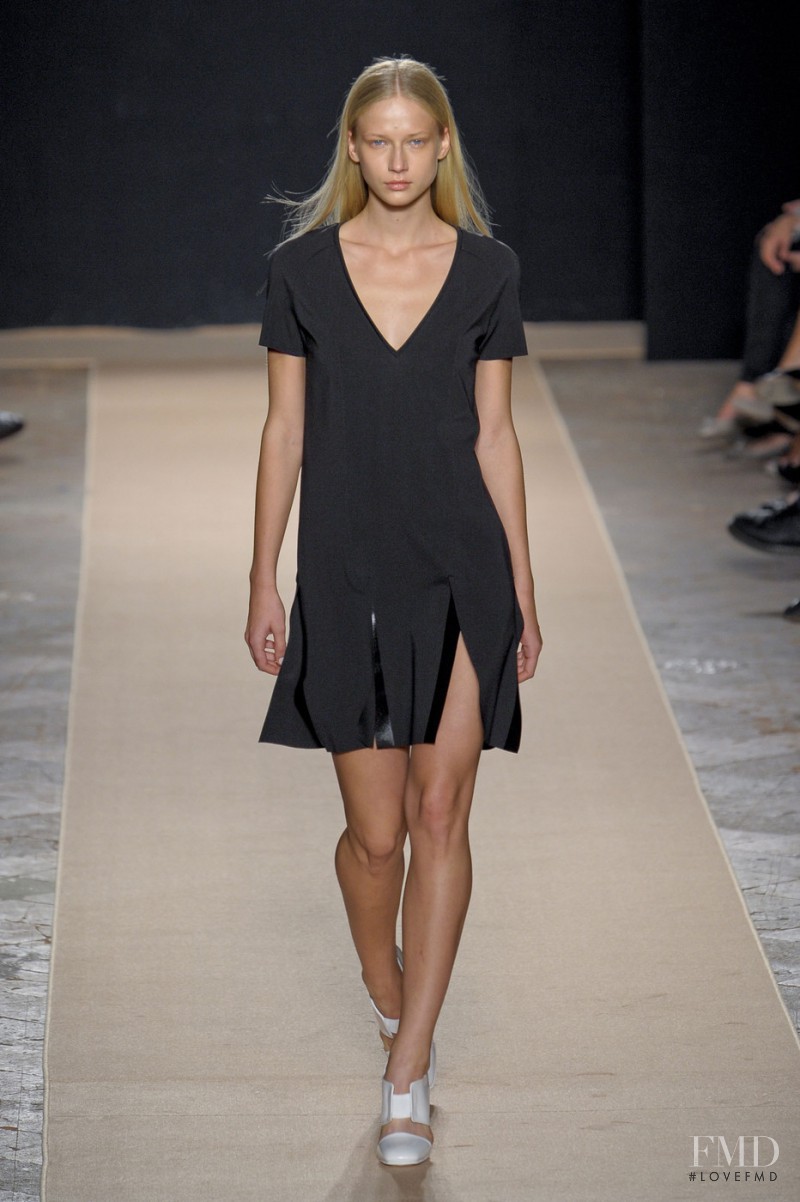 Ella Petrushko featured in  the Marco de Vincenzo fashion show for Spring/Summer 2013