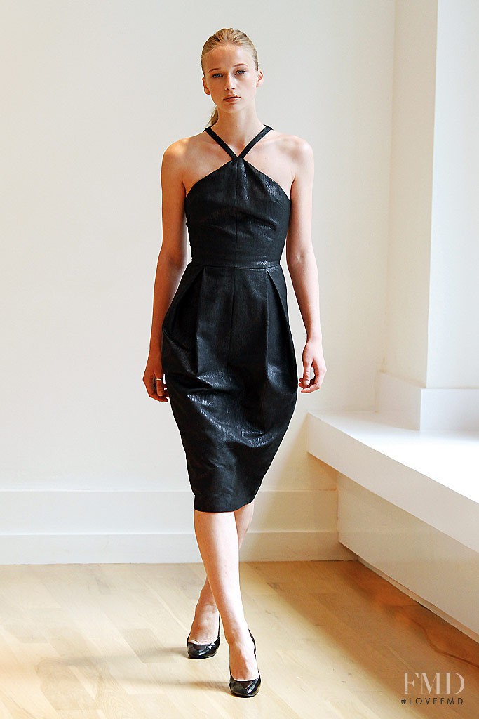 Ella Petrushko featured in  the Bill Blass fashion show for Resort 2011