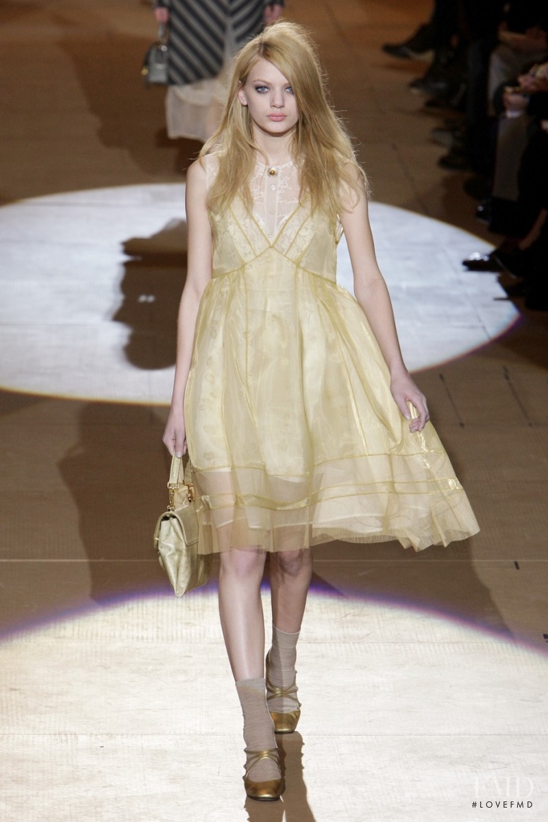 Bregje Heinen featured in  the Marc Jacobs fashion show for Autumn/Winter 2010