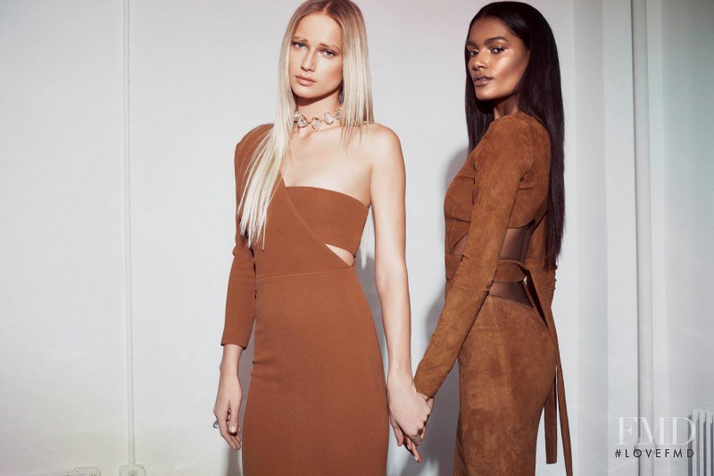 Ella Petrushko featured in  the Cushnie Et Ochs fashion show for Pre-Fall 2016