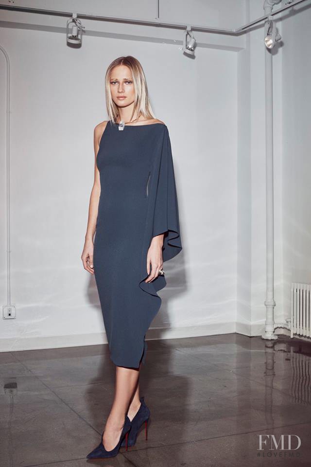 Ella Petrushko featured in  the Cushnie Et Ochs fashion show for Pre-Fall 2016