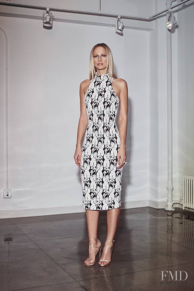 Ella Petrushko featured in  the Cushnie Et Ochs fashion show for Pre-Fall 2016