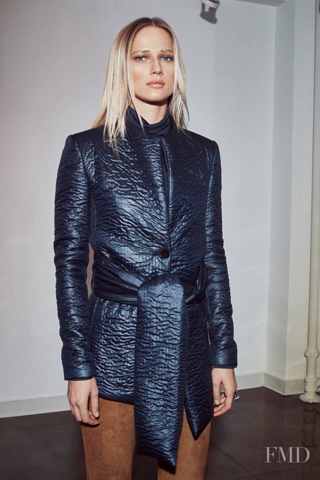 Ella Petrushko featured in  the Cushnie Et Ochs fashion show for Pre-Fall 2016