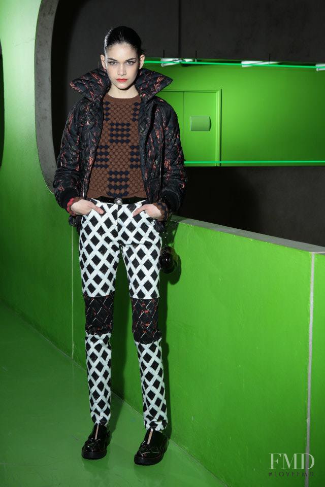 Isabella Melo featured in  the Kenzo lookbook for Autumn/Winter 2012