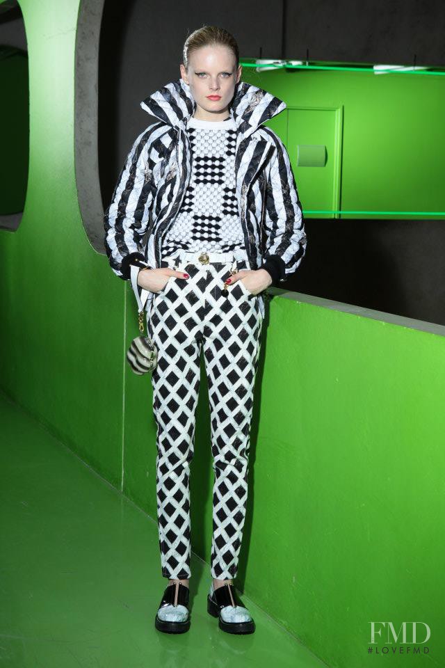 Hanne Gaby Odiele featured in  the Kenzo lookbook for Autumn/Winter 2012