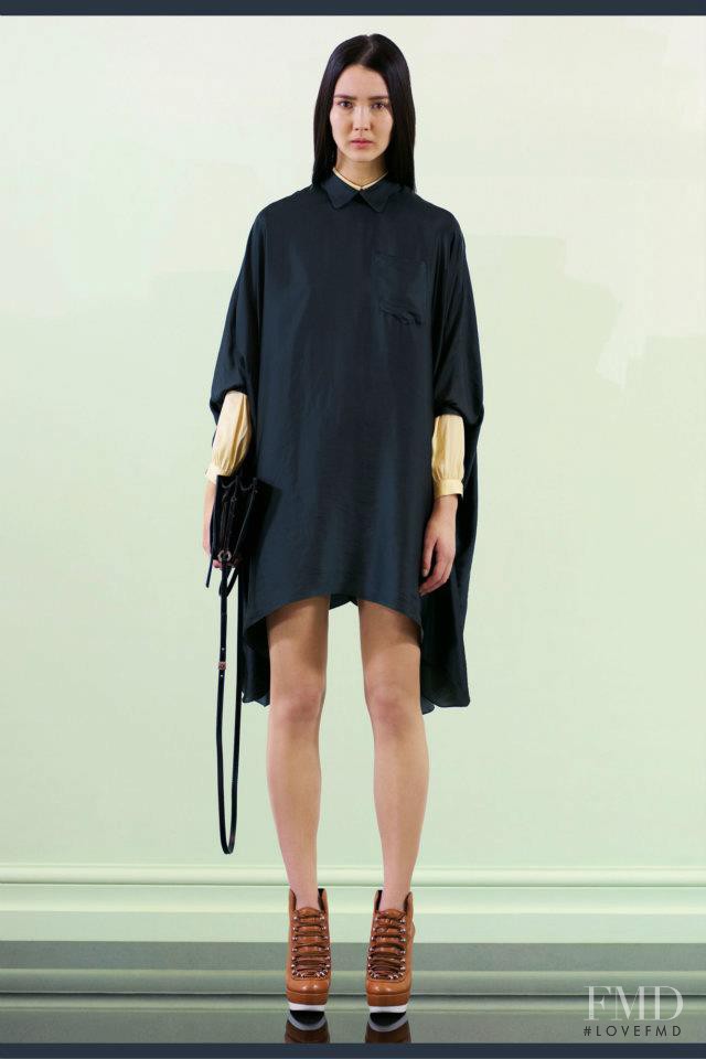 Jennifer Koch featured in  the Kenzo fashion show for Pre-Fall 2012