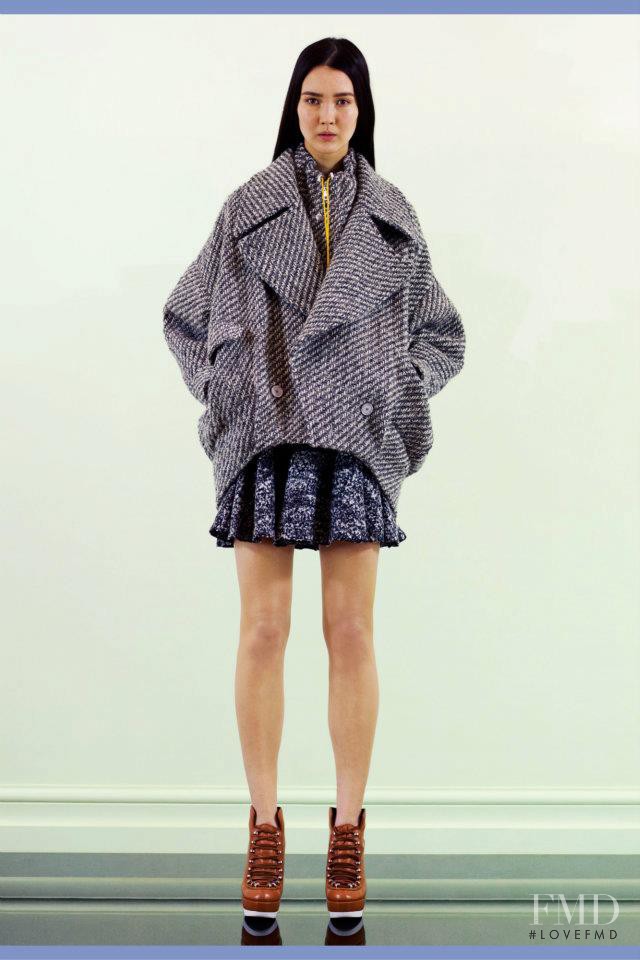 Jennifer Koch featured in  the Kenzo fashion show for Pre-Fall 2012