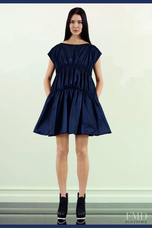 Jennifer Koch featured in  the Kenzo fashion show for Pre-Fall 2012