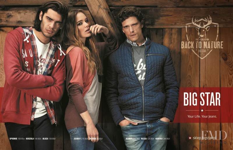 Zosia Nowak featured in  the Big Star advertisement for Autumn/Winter 2013